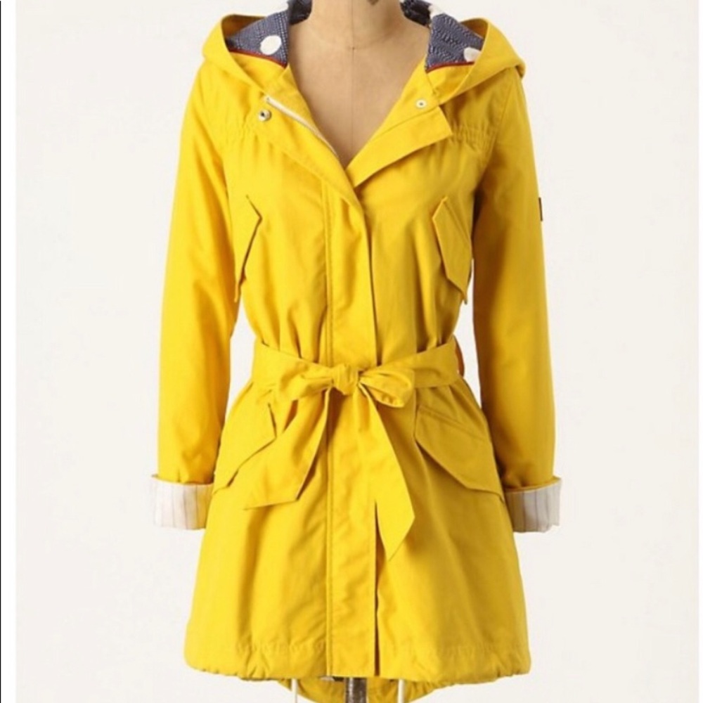 Anthropologie Daughters of the Liberation Raincoat